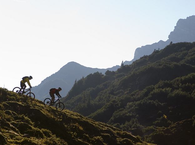 Mountain Biking in Klostertal